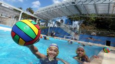 A energia das crianças reflete o sucesso dos Centros Esportivos, que promovem saúde e convivência em toda a cidade - Imagem: Divulgação/SECOM - SP