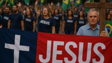 Marcha para Jesus celebra crescimento de evangélicos - Imagem: ChatGPT