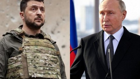 Apesar da diminuição dos combates, o chanceler ucraniano aponta 734 violações do cessar-fogo por forças russas - Imagem: Reprodução / X / @vladimirputiniu / @Bricktop_NAFO