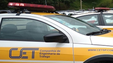 Funcionário da CET foi detido no local por suspeita de embriaguez ao volante - Imagem: Reprodução