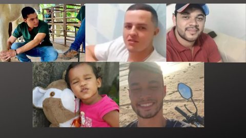 Chacina em São João: cinco pessoas, incluindo um bebê, são mortos à tiros no meio da rua - Imagem: arquivo pessoal