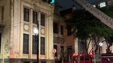 chamas-atingem-faculdade-de-direito-da-usp - Imagem: Reprodução / Redes Sociais