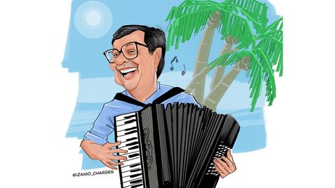 Imagem Ex-ministro do Turismo, Gilson Machado tem nova paixão, além de tocar sanfona para amigos