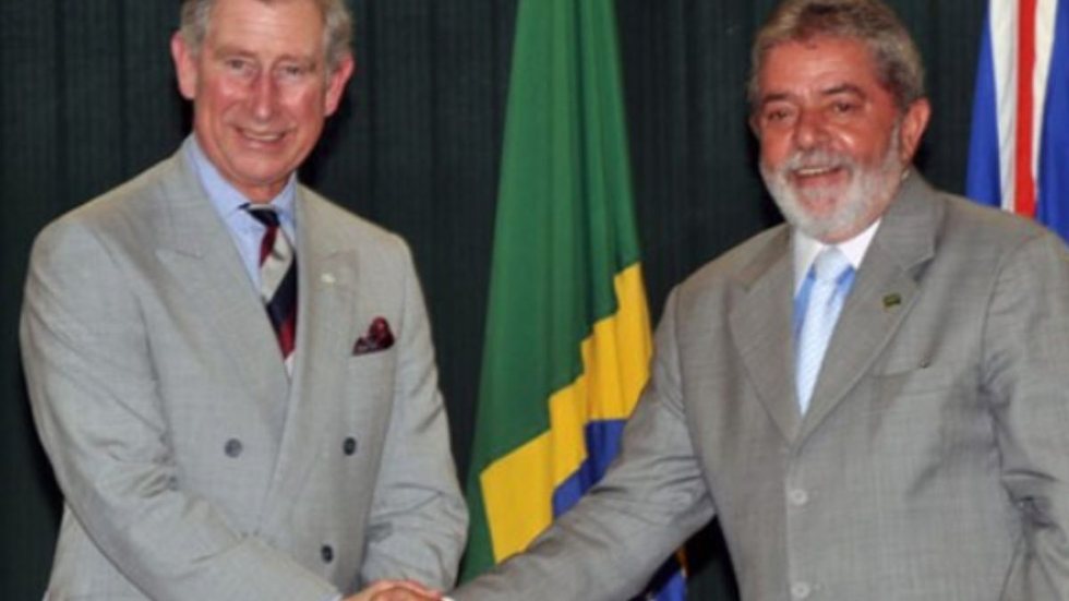Presidente Lula recebeu carta afetuosa do Rei Charles III - Imagem: reprodução Twitter