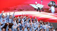 A missão Shenzhou-20 levará três astronautas à estação Tiangong por seis meses, com o objetivo de explorar a Lua até 2030 - Imagem: Divulgação / Agência Espacial Chinesa
