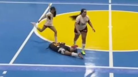 Atleta é banida por cinco anos após agressão em campeonato de futsal no Ceará - Imagem: Reprodução