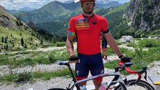 Vitor Medrado, ciclista - Imagem: Reprodução | Redes Sociais