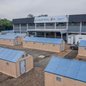 A ‘casas modulares' foram uma doação da ONU - Imagem: Divulgação / Governo RS