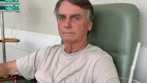 Bolsonaro segue internado no hospital DF Star - Imagem: Reprodução