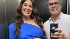 Aos 55 anos, no mês de setembro, a atriz Cláudia Raia anunciou que estava grávida do seu primeiro filho com o ator Jarbas Homem de Mello. - Imagem: reprodução I Instagram @claudiaraia