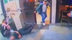 Briga entre cliente e segurança de bar termina em tiroteio e com um morto em SP - Imagem: reprodução