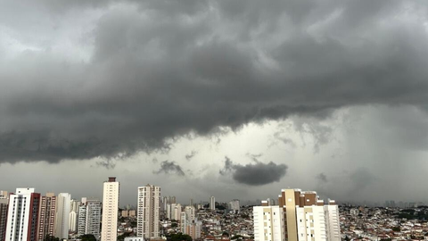 Risco de granizo e queda brusca de temperatura em diversas regiões paulistas entre sexta-feira e domingo - Imagem: Reprodução