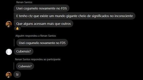 Mensagens atribuídas a Renan Santos geram repercussão e levantam questionamentos em meio à pré-campanha presidencial. - Imagem: Reprodução