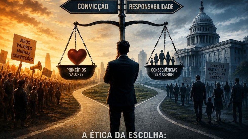 A política precisa de princípios. Mas também precisa de responsabilidade