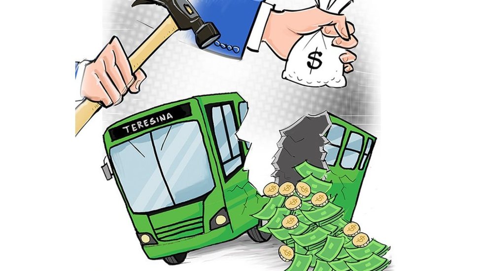 As cinco empresas de ônibus de Teresina (PI) terão que pagar multas no valor de R$ 90 mil