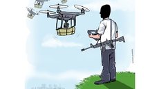 Facções criminosas avançam no uso de drones para monitorar e traficar drogas - Imagem: Divulgação/Coluna Esplanada