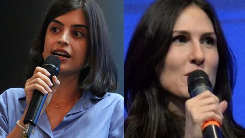 Tabata Amaral (PSB) e Marina Helena (Novo), respectivamente - Imagem: Reprodução / Rovena Rosa/  Agência Brasil e Instagram