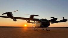 Protótipo de eVTOL da Eve Air Mobility (Embraer) - Imagem: Reprodução/Redes Sociais