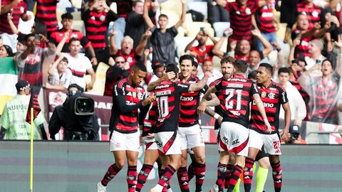 Flamengo bate o Palmeiras e empata em pontos no Brasileirão - Imagem: Reprodução / Gilvan de Souza / Flamengo