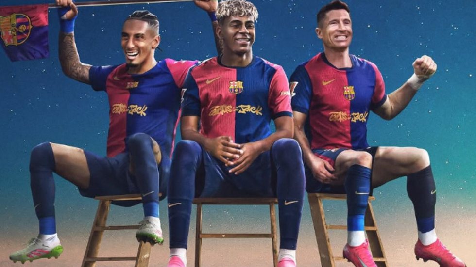 Após um primeiro tempo intenso, o Barcelona garantiu a vitória e se distanciou do rival na tabela - Imagem: Reprodução/ @fcbarcelona