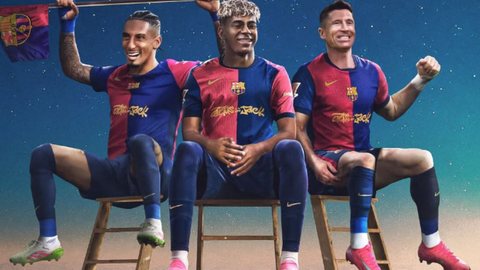 Após um primeiro tempo intenso, o Barcelona garantiu a vitória e se distanciou do rival na tabela - Imagem: Reprodução/ @fcbarcelona