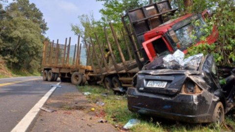 Região teve queda significativa nas fatalidades, mas acidentes continuam frequentes - Imagem: Divulgação / Polícia Rodoviária Federal