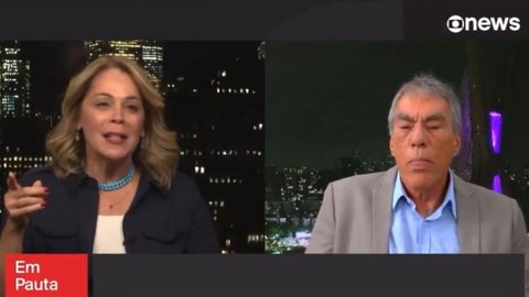 Comentaristas Sandra Coutinho e Demétrio Magnoli - Imagem: Reprodução