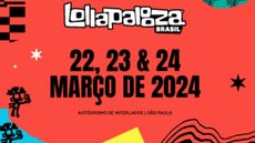Confira line-up completo do Lollapalooza Brasil 2024 e saiba como comprar ingressos - Imagem: Reprodução/Twitter @LollapaloozaBr