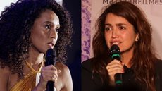 Manuela Dias foi a autora do remake de "Vale Tudo", protagonizada por Taís Araújo - Imagem: Reprodução / Instagram / @taisdeverdade / @manueladiasautora