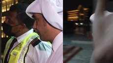 VÍDEO: repórter é censurado por seguranças no Catar durante transmissão ao vivo - Imagem: reprodução