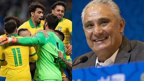 O renomado técnico Tite ficará responsável pela seleção brasileira na Copa de 2022 - Imagem: montagem