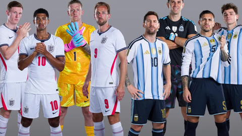 Messi e Kane lideram Argentina e Inglaterra em semifinal histórica da Copa do Mundo de 2026, nesta quarta-feira, em Atlanta - Imagem: Reprodução