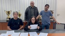 A conselheira justifica sua ascensão e pede a volta de Augusto Melo, afastado em meio a polêmicas e acusações. - Imagem: Reprodução | YouTube
