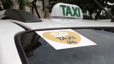 Taxi da cidade de São Paulo - Imagem: Reprodução / Heloisa Ballarini / Secom / PMSP