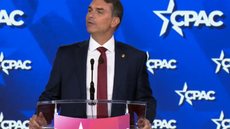 O evento reúne lideranças conservadoras de diversos países nos Estados Unidos. - Imagem: Reprodução/YouTube.