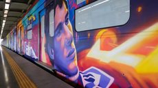 CPTM realiza homenagem a Ayrton Senna em vagões de metro - Iamgem: Divulgação/ CPTM