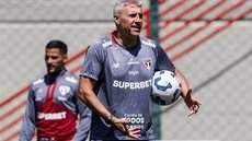 Crespo comanda treino no SuperCT - Foto: Rubens Chiri/SaoPauloFC