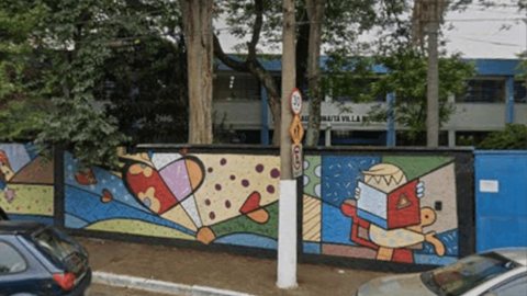 Fachada da Escola Estadual Coronel Raul Humaitá Villa Nova - Imagem: Reprodução / Google Maps