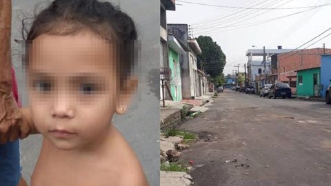 Uma criança foi encontrada nua na rua após ter sido abandonada. - Imagem: reprodução I Portal CM7 Brasil