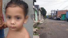 Uma criança foi encontrada nua na rua após ter sido abandonada. - Imagem: reprodução I Portal CM7 Brasil