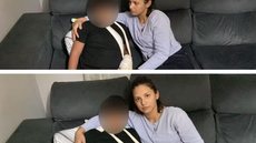 A mãe do garoto, que já enfrentava bullying, relata que o ataque pode ter motivações xenofóbicas, levantando preocupações sobre segurança nas escolas - Imagem: Reprodução/G1