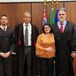 Alex Campos, Rodrigo Merlim, Silvia Begosso e Cristiano Medina da Rocha - Imagem: Reprodução | Acervo