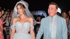 Amado Batista recorreu a reposição hormonal para curtir a lua de mel com Calita - Imagem: Reprodução/Instagram
