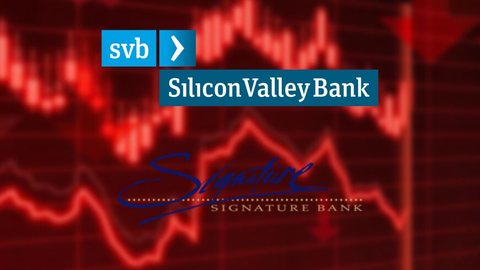 Falência do Silicon Valley Bank e do Signature Bank. - Imagem: Reprodução