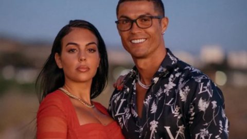 Cristiano Ronaldo e Georgina Rodríguez enfrentam crise no relacionamento - Imagem: reprodução Twitter