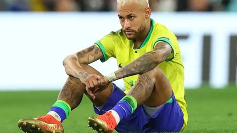 Neymar após derrota nos pênaltis para Croácia - Reprodução/ Agência Brasil