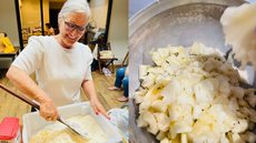 Você sabe preparar Cuca de Abacaxi? Aprenda a melhor receita - Imagem: Divulgação/Chef Luiz Borba