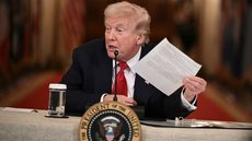 Trump lança coalizão para destruir cartéis. - Imagem: Reprodução/AFP.