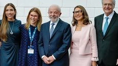 Patrícia Abravanel, Daniela Beyruti, Lula, Janja e Alckmin - Imagem: Reprodução/@ricardostuckert