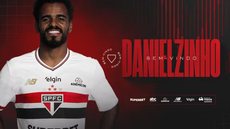 São Paulo anuncia a contratação de Danielzinho - Foto: Divulgação